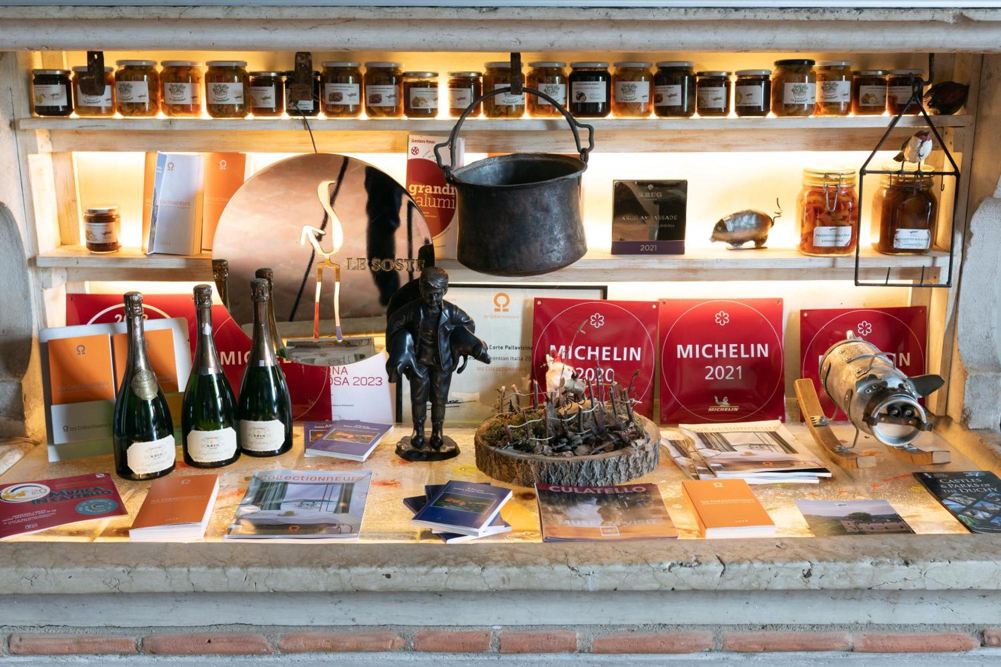 安提卡柯尔特帕拉西纳利来酒店 Polesine Parmense 外观 照片
